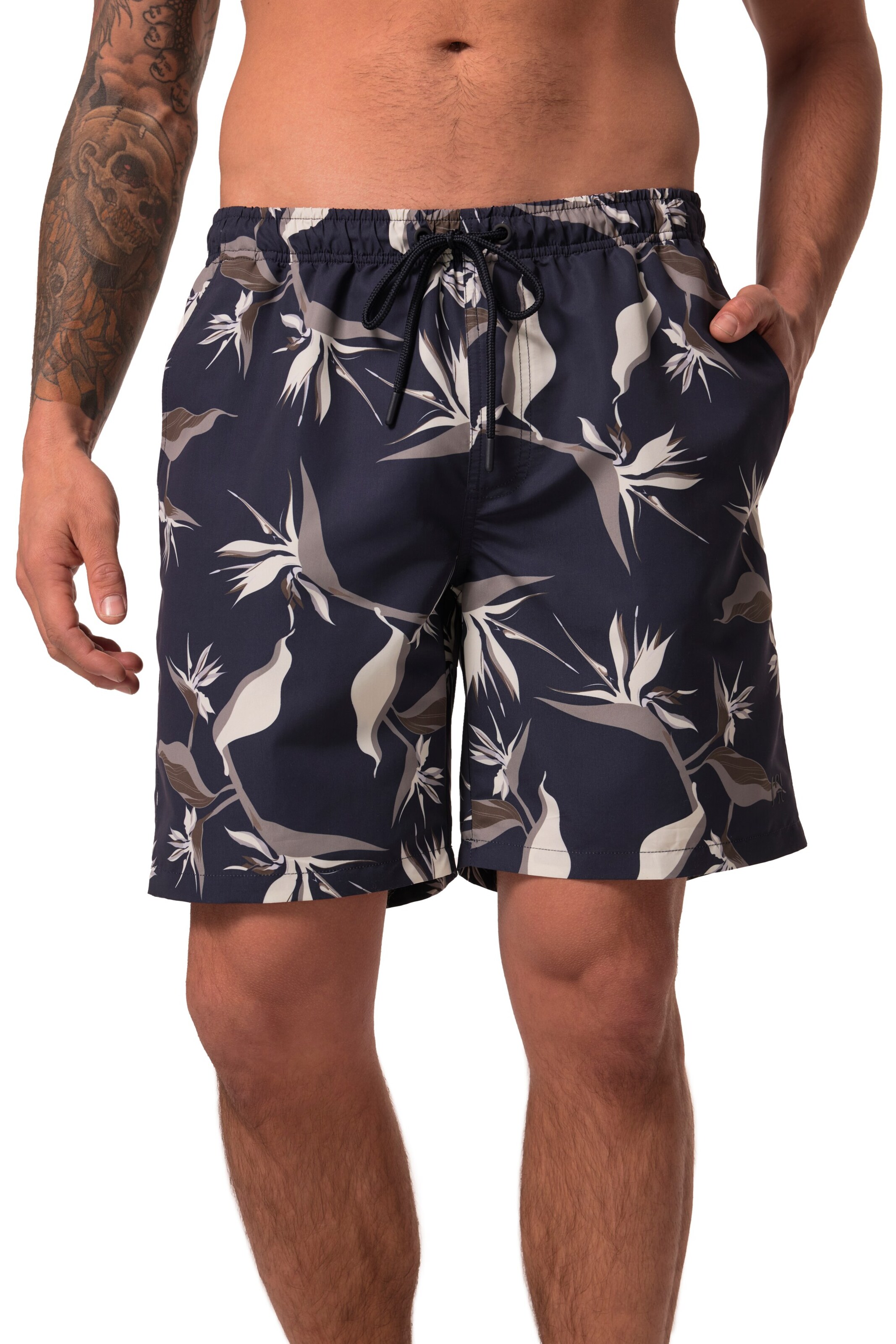 JAY-PI Zwemshorts in Blauw: voorkant