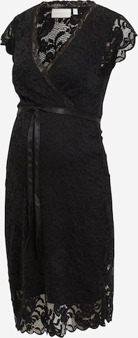 MAMALICIOUS Dress 'IVANE' in Black: front
