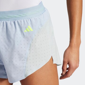 ADIDAS PERFORMANCE Slimfit Sportshorts 'Adizero' in Blau