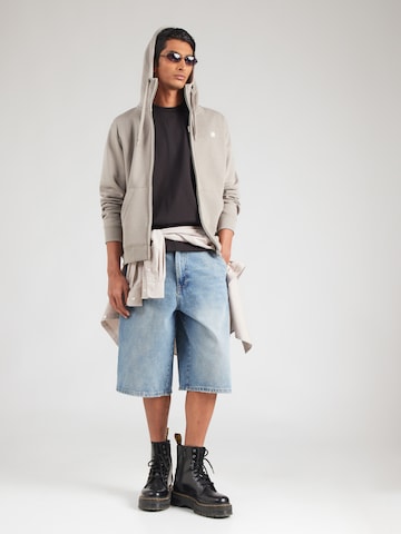 G-STAR Sweatjacke 'Premium Core' in Grau