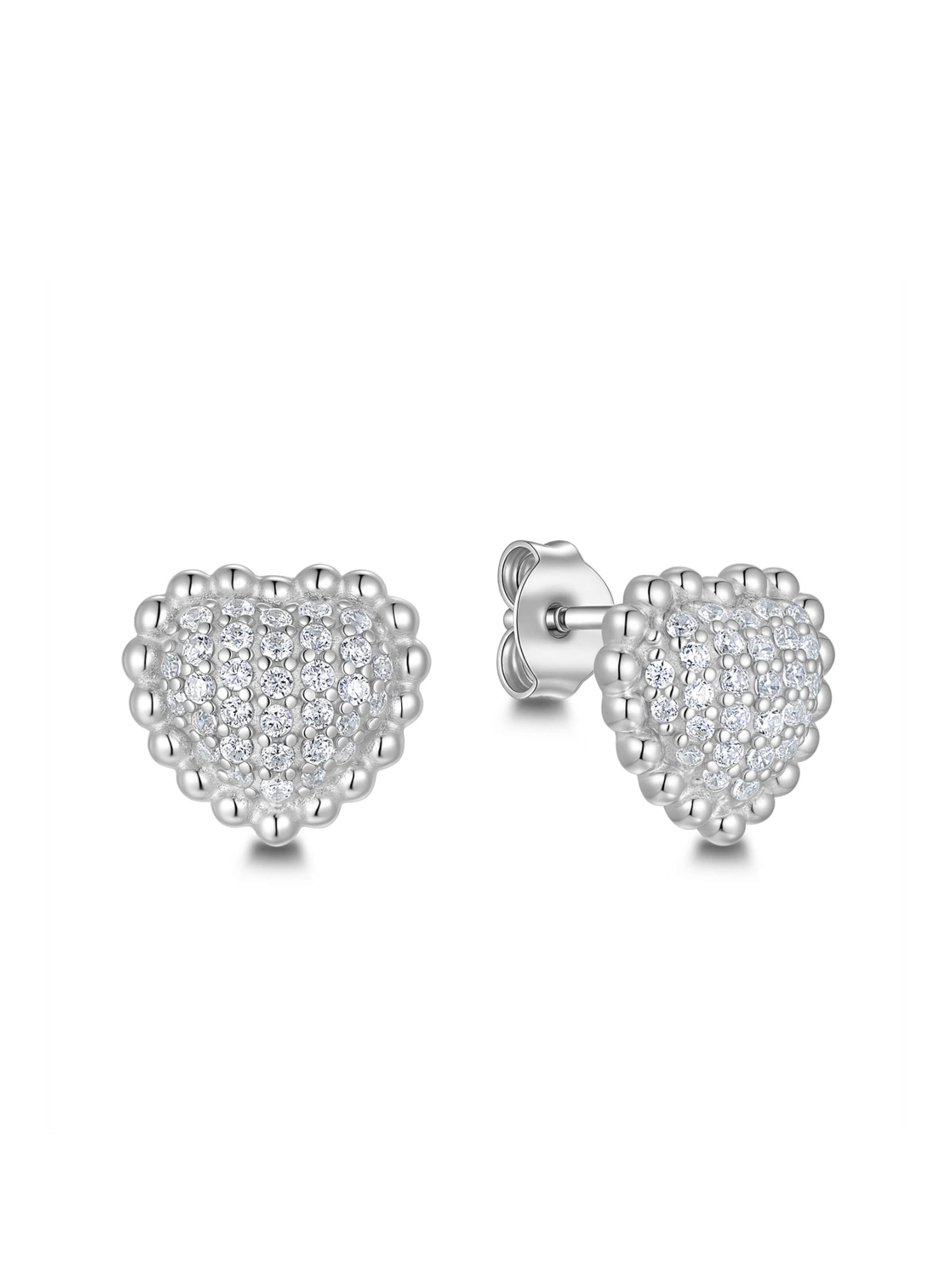 Pure Schmuck Oorbellen 'Bridgerton' in de kleur Zilver, Productweergave