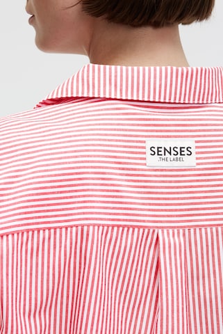 SENSES.THE LABEL Bluse in Rot