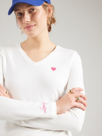 Key Largo - Pullover 'Mila' em branco