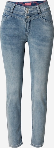 Slimfit Jeans 'Yv44ette' di ZABAIONE in blu: frontale