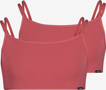 Skiny Bra in Red: front