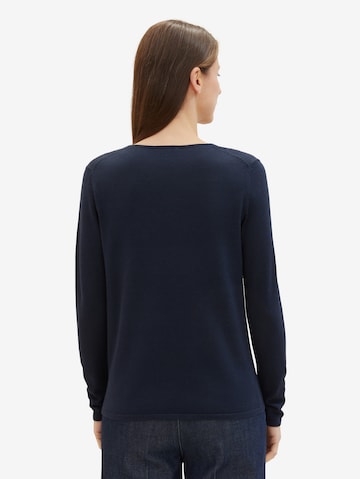 TOM TAILOR Pullover in Blau