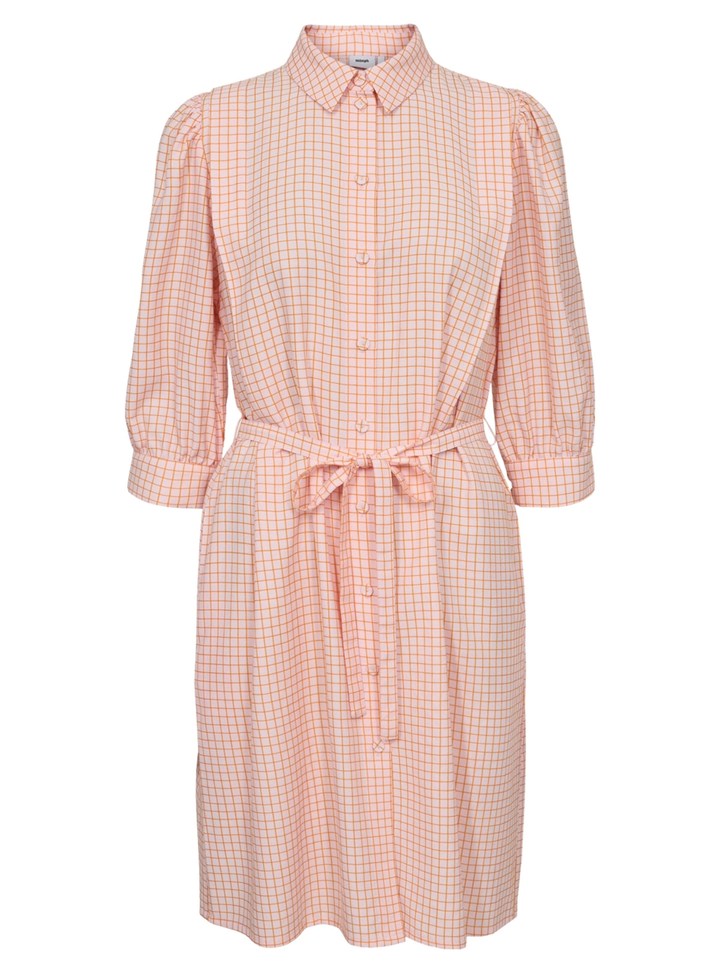 NÜMPH Jurk 'Nuderya' in Roze: voorkant