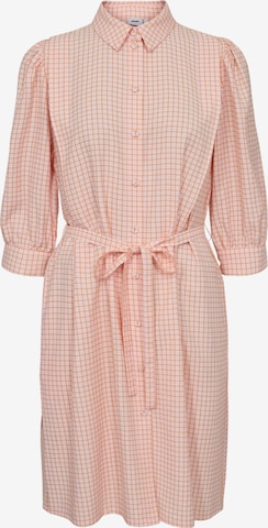 NÜMPH Jurk 'Nuderya' in Roze: voorkant