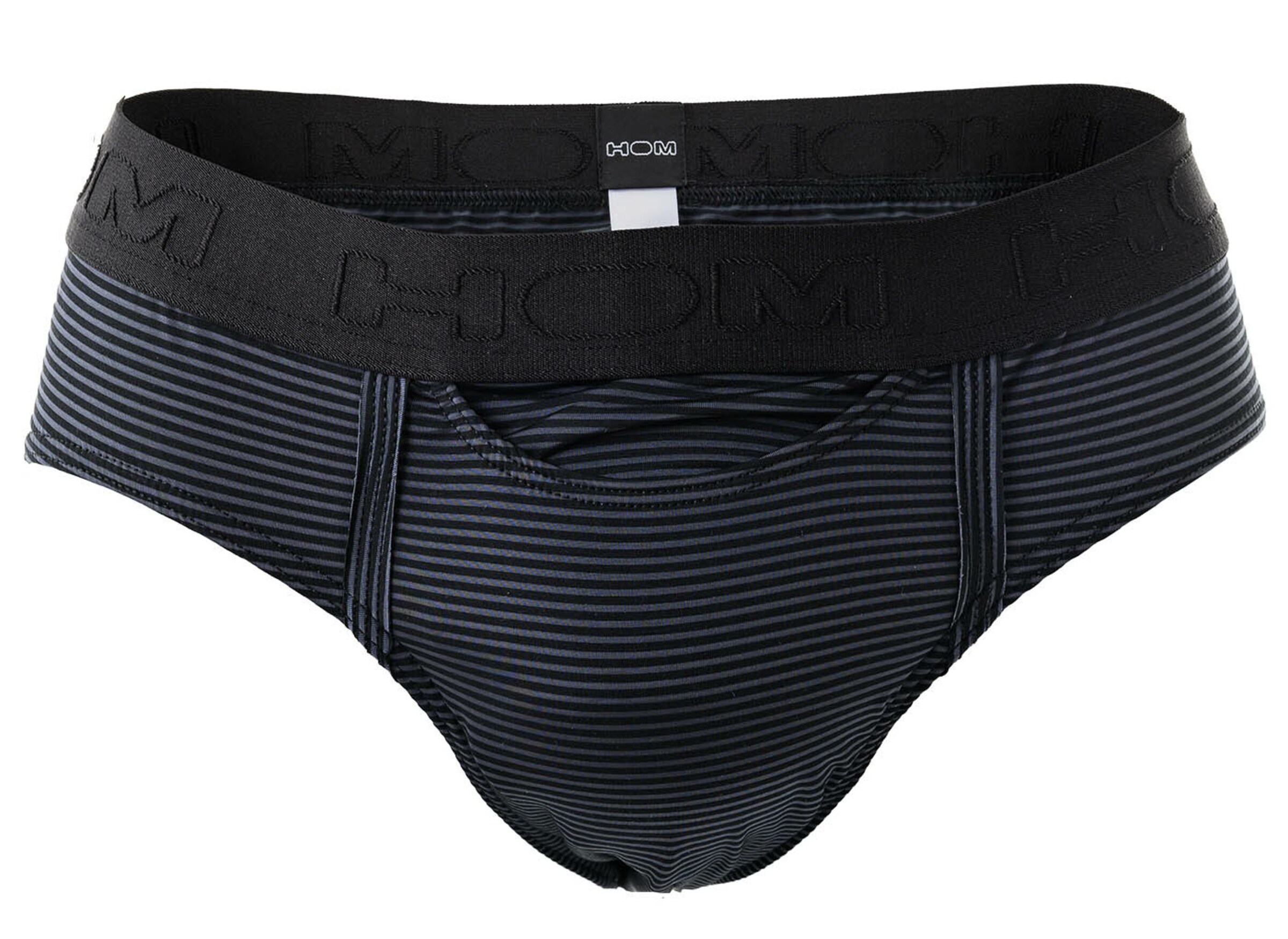 Slip 'Simon' HOM en noir : devant