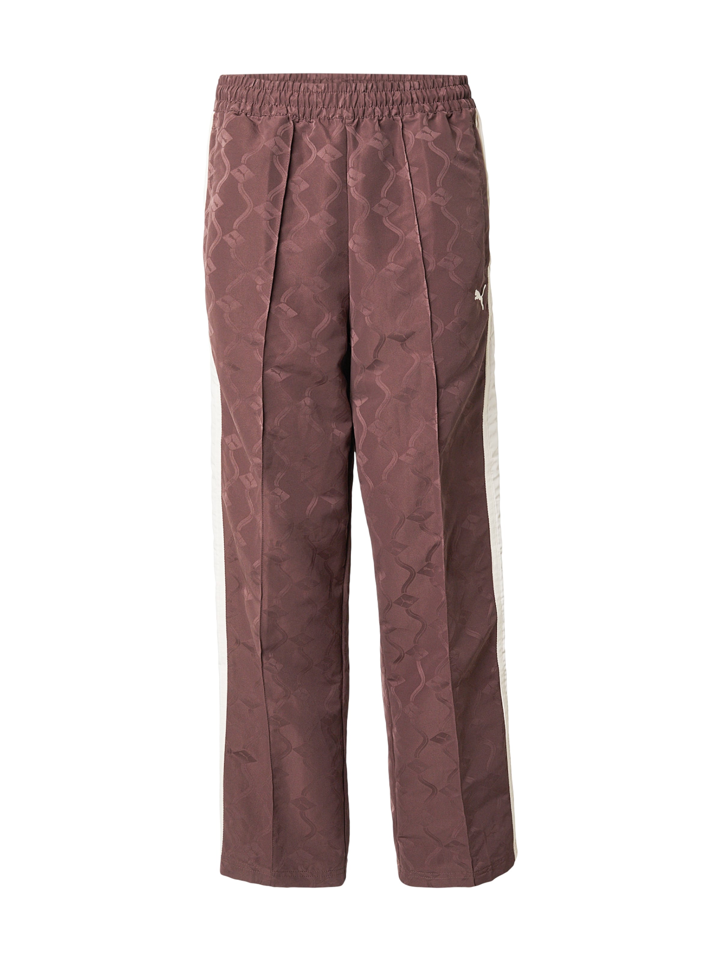 Regular Pantalon de sport PUMA en marron : devant