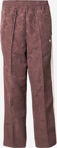 ruda PUMA Standartinis Sportinės kelnės: priekis