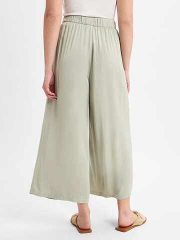 Ragwear Wide Leg Hose 'Loggan' in Grün