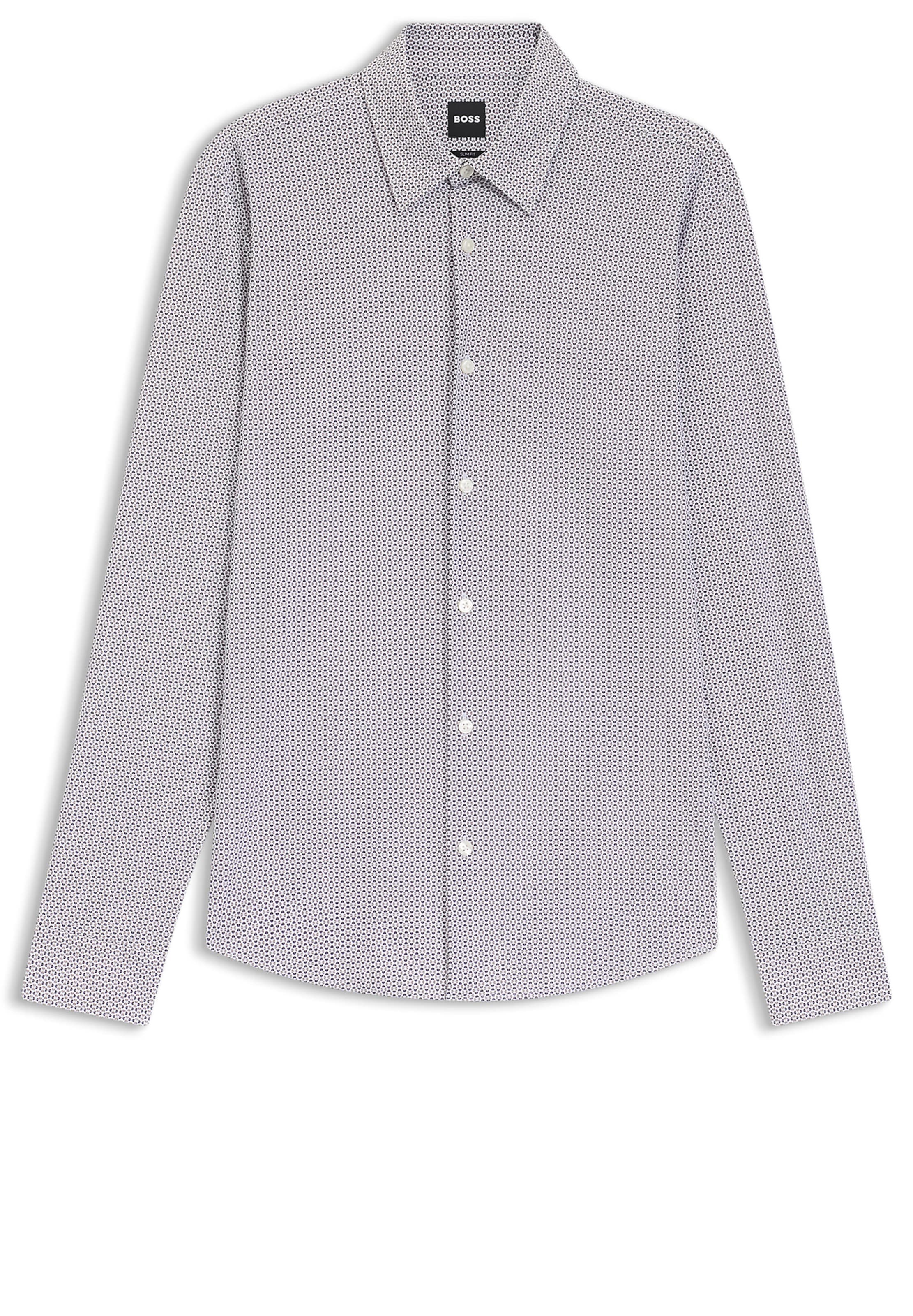BOSS Hemd in Grau: Vorderseite