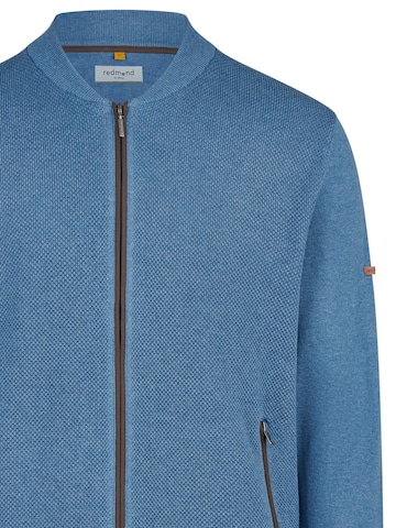 redmond Knit Cardigan 'Basic' in Blue