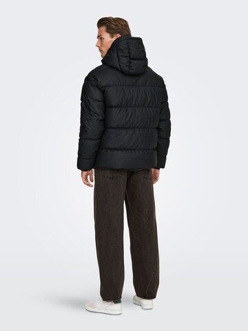 Only & Sons Between-season jacket 'MICHAEL' in Black