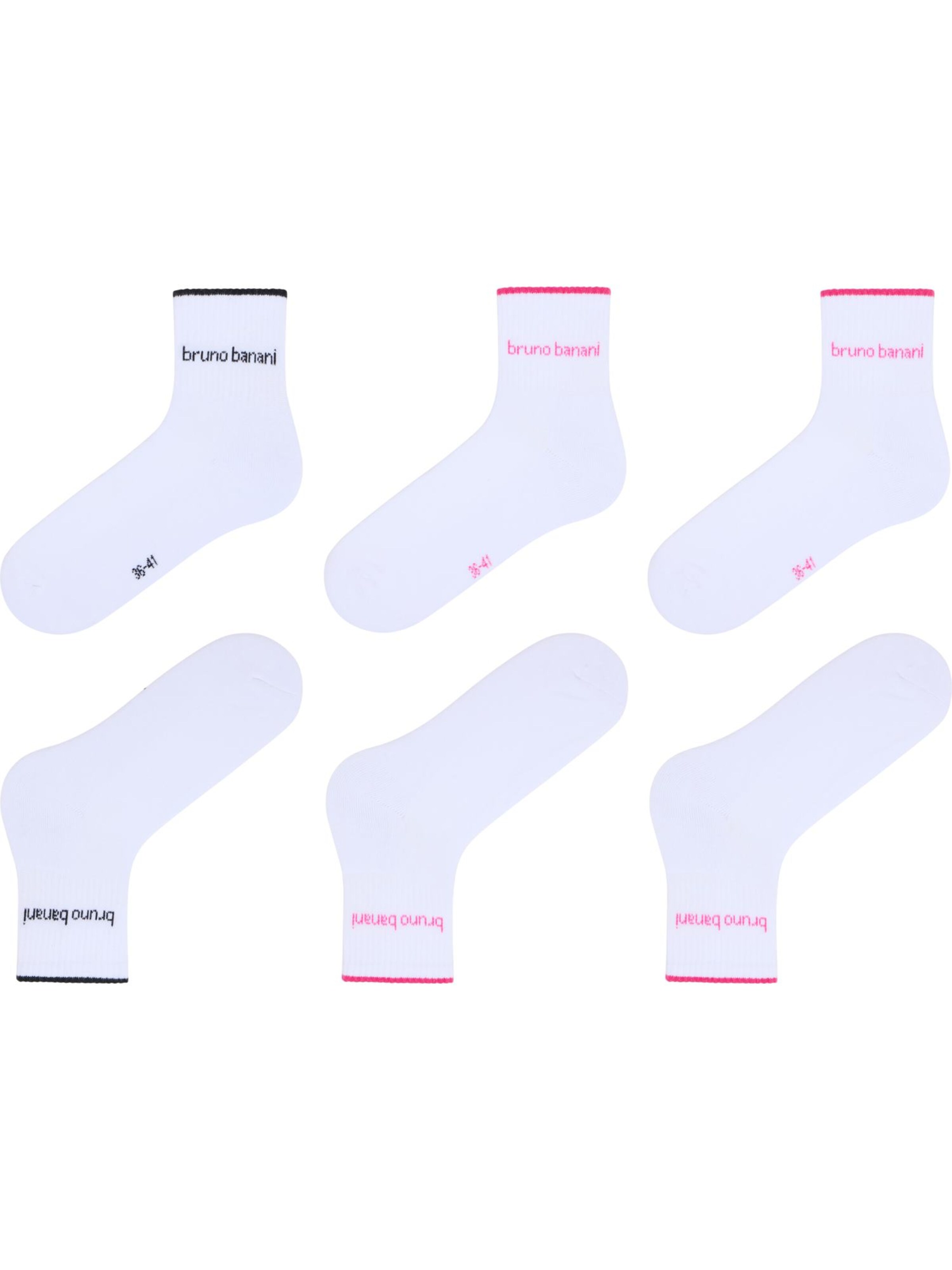 Bruno Banani Socken 'Dillard' in Weiß