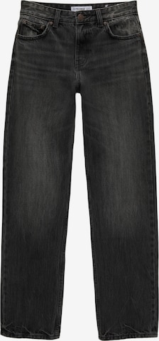 regular Jeans di Pull&Bear in nero: frontale