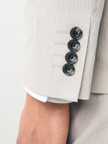 Next Slim fit Business blazer in Beige