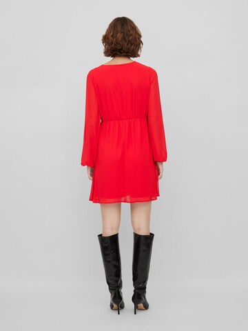 Vila Petite Dress 'Ura' in Red