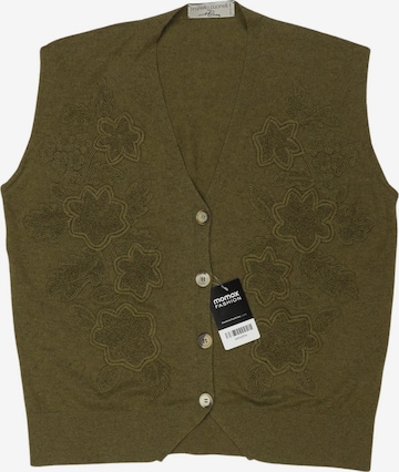 Brunello Cucinelli Weste XXS in Grün: Vorderseite