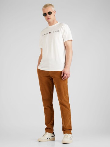 T-Shirt GANT en blanc