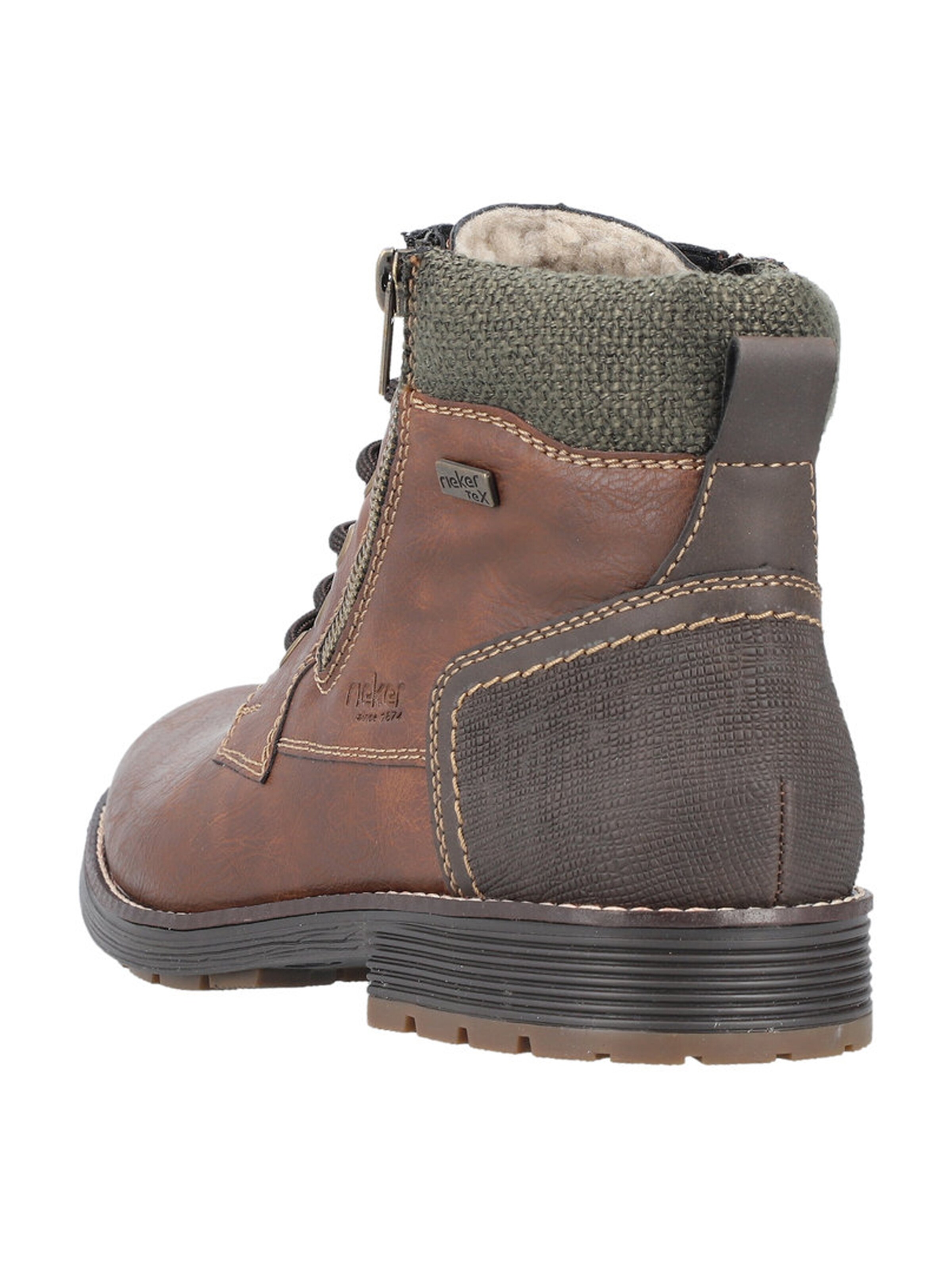 Rieker Nöörsaapad, värv pruun