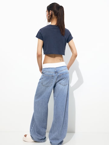 Pull&Bear T-Shirt in Blau