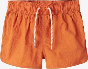 oranžinė NAME IT Maudymosi trumpikės 'NMMZejr': priekis