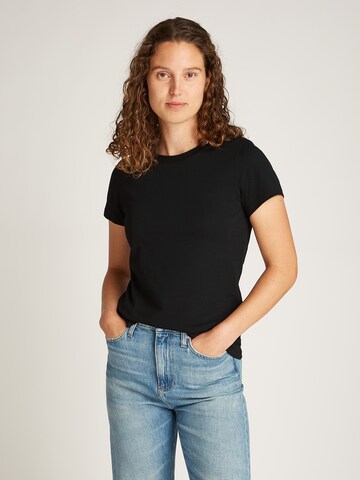 Calvin Klein Jeans Футболка в Черный: спереди