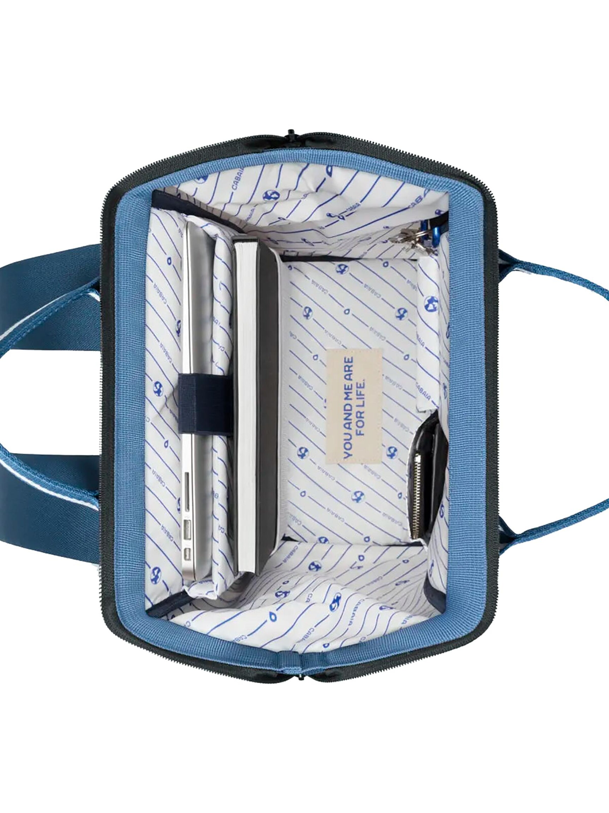 Cabaia Rucksack 'Bratislava M'‌‌‌‌‌‌‌‌‌ in Blau