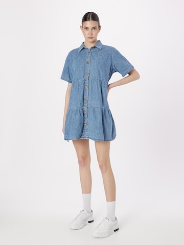 Cotton On Shirt Dress 'DARCY' in Blue: front