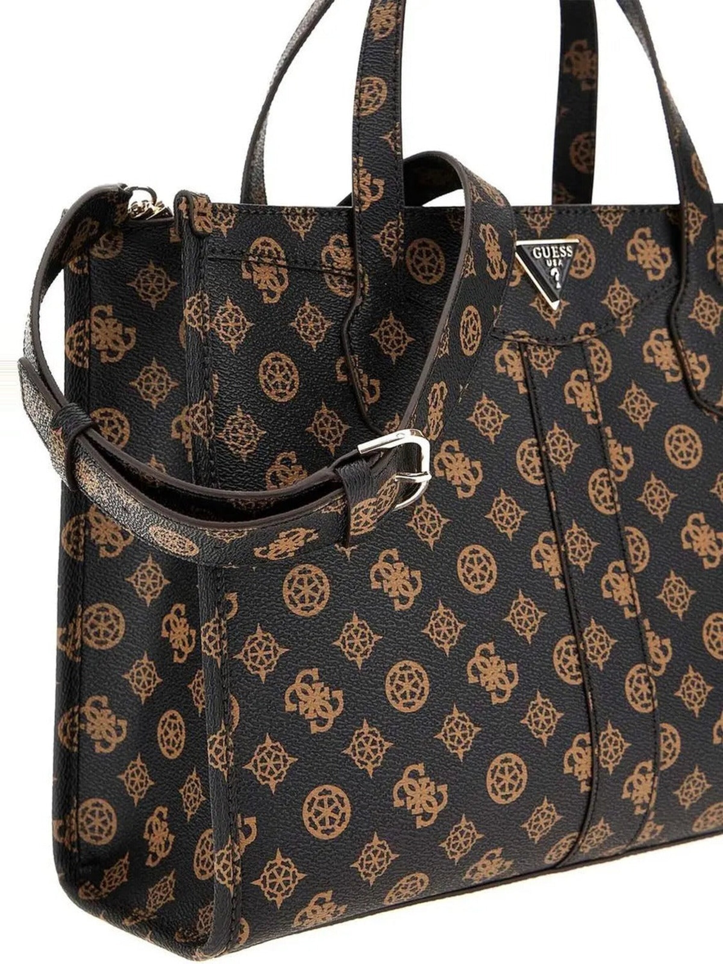 Cabas 'House Party' GUESS en marron