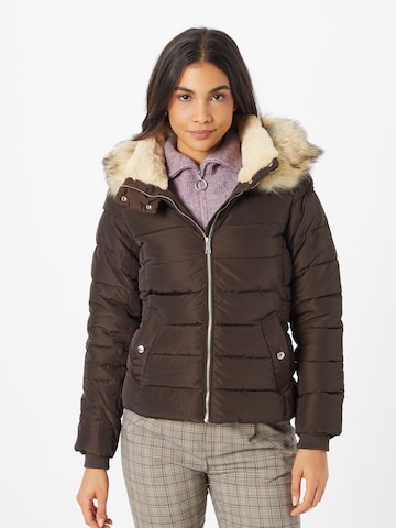 Veste d’hiver 'Camilla' ONLY en marron : devant