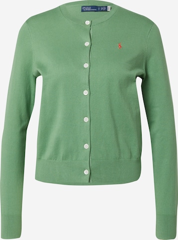 Polo Ralph Lauren Πλεκτή ζακέτα σε πράσινο: μπροστά