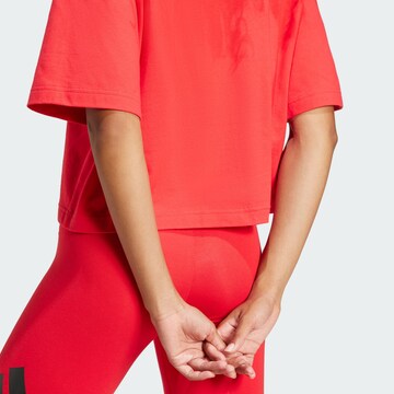 ADIDAS SPORTSWEAR Funktionsshirt 'Essentials' in Rot