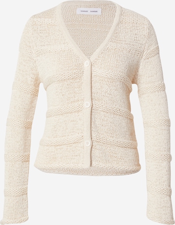 Samsøe Samsøe Neuletakki 'Sanettie' värissä valkoinen: etupuoli