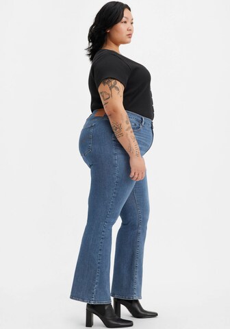 Levi's® Plus Flared Jeans '726 PL HR Flare' in Blue