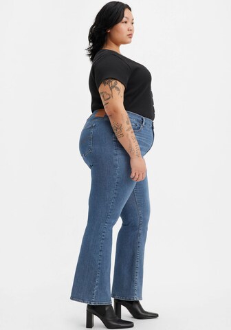 Levi's® Plus Flared Jeans '726 PL HR Flare' i blå