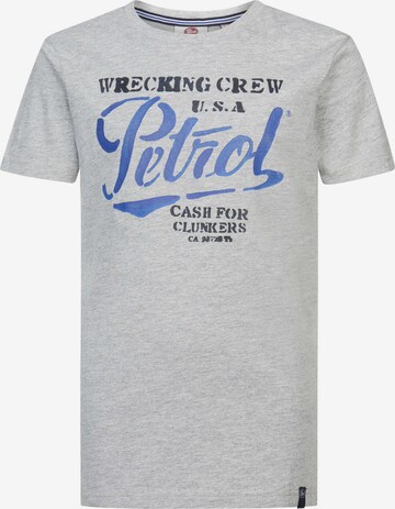 Petrol Industries T-Shirt in Grau: predná strana