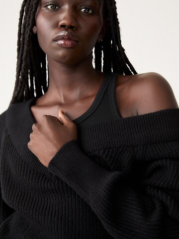Pull-over Pull&Bear en noir