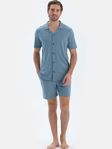 Dagi Pyjamas kort i blå