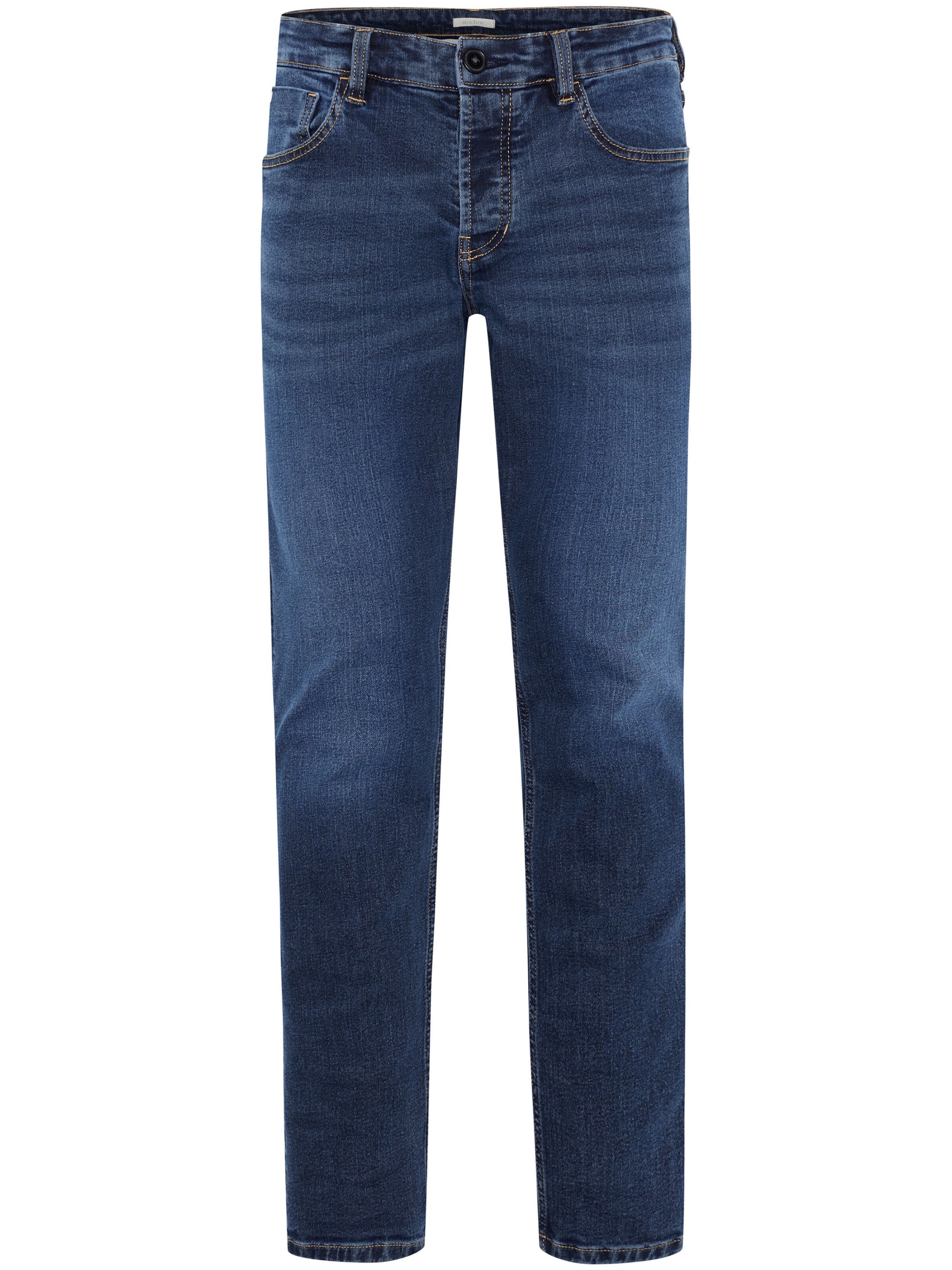 Detto Fatto Tapered Jeans in Blau: Vorderseite