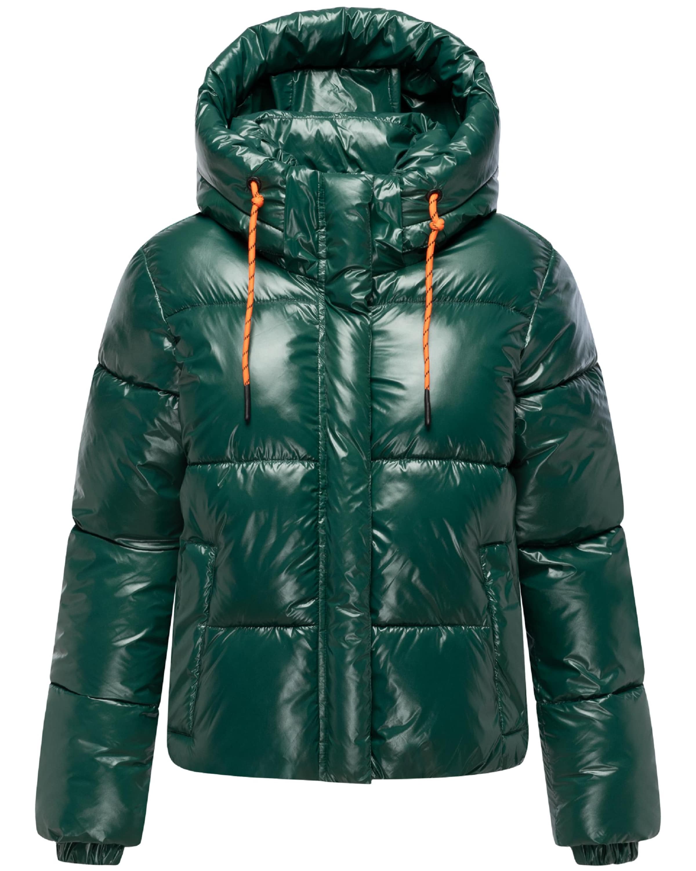 MARIKOO Зимняя куртка 'Skyraa 16' в Зеленый: спереди