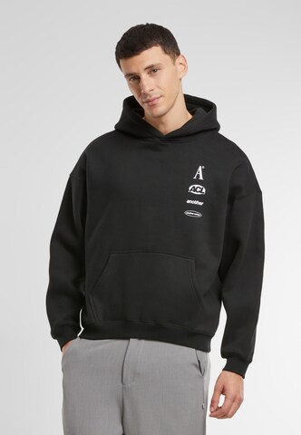 Another Cotton Lab Sweatshirt 'Coffee and Workout' in Grey