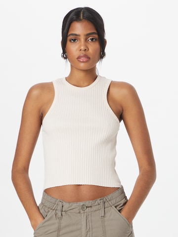 BDG Urban Outfitters Top in White: front