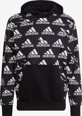 ADIDAS SPORTSWEAR Sweatshirt in Schwarz: predná strana