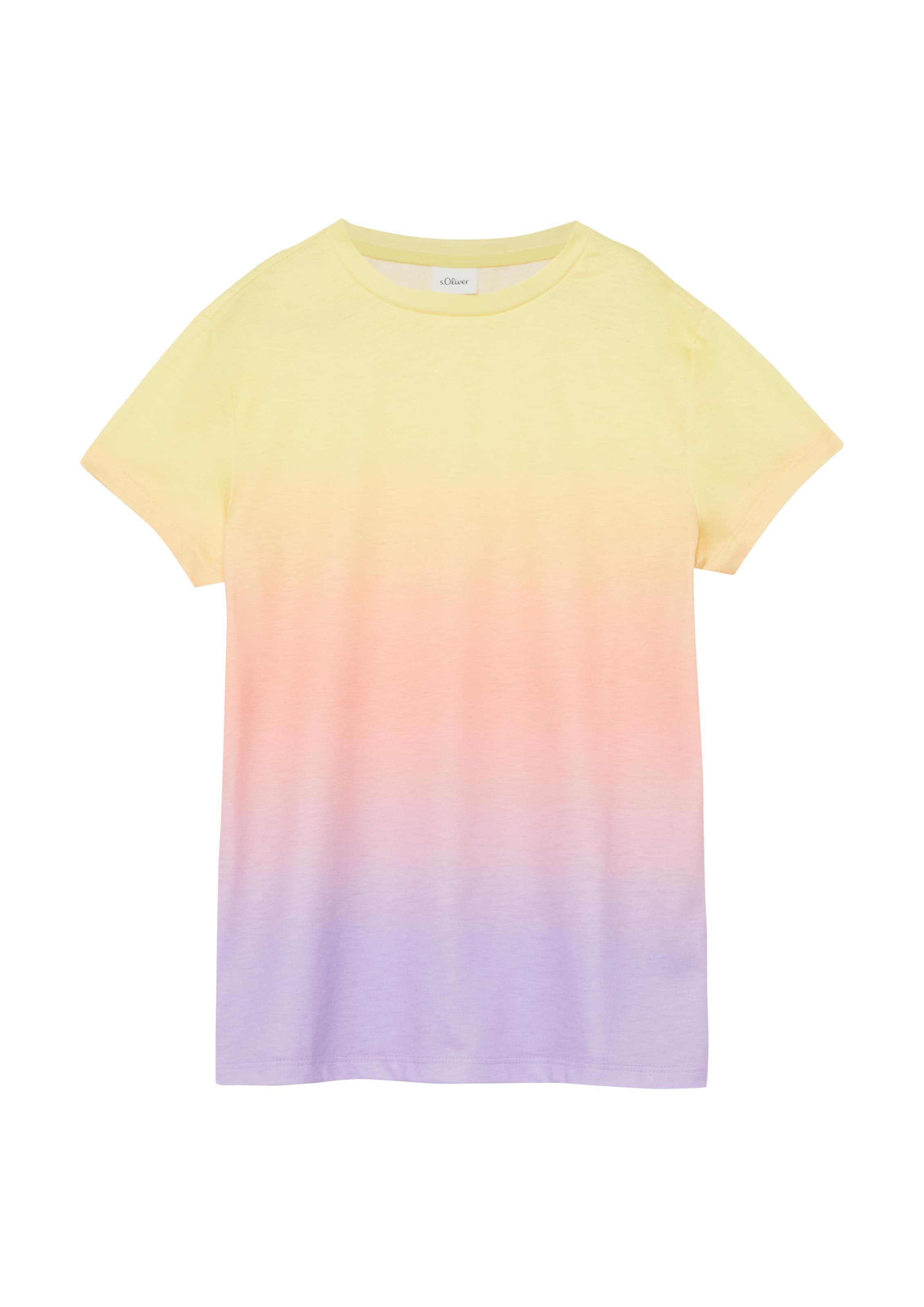 T-Shirt s.Oliver en violet : devant