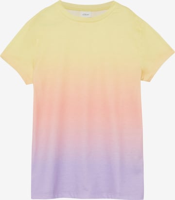 T-Shirt s.Oliver en violet : devant