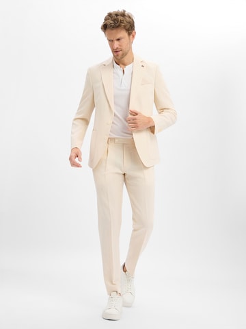 Finshley & Harding London Comfort fit Business-colbert in Beige