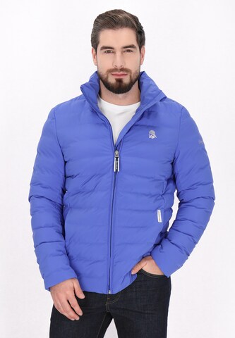 Schmuddelwedda - Chaqueta de entretiempo en azul: frente